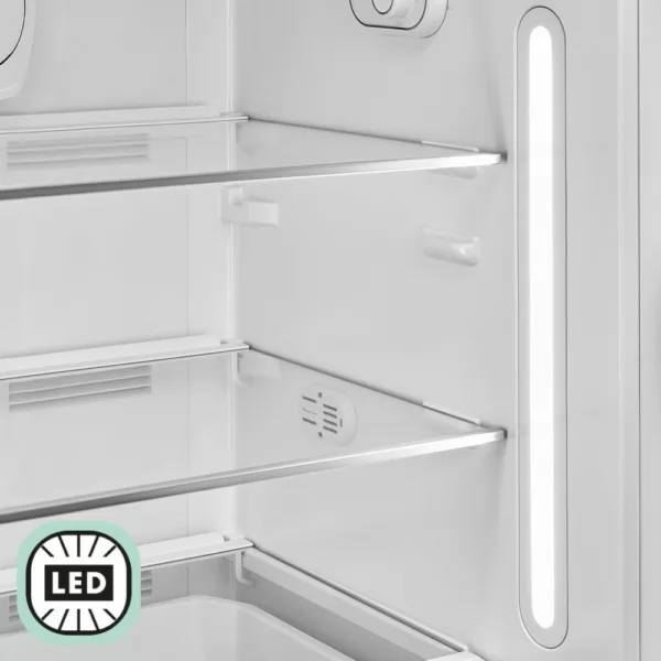 Smeg FAB28RDIT5 Réfrigérateur sur pied style années 50 avec congélateur cm. 60 heures. 153 - d'après 270 - Drapeau Italie – Image 10