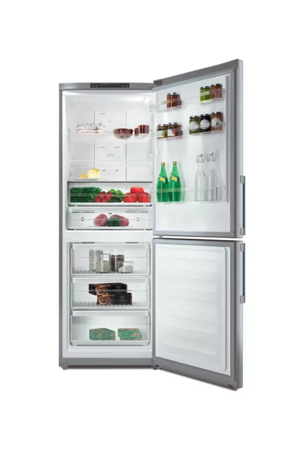 Hotpoint Ariston HA70BI 31 S Réfrigérateur pose libre avec congélateur cm. 70 heures 195 - litres 462 - aluminium – Image 3