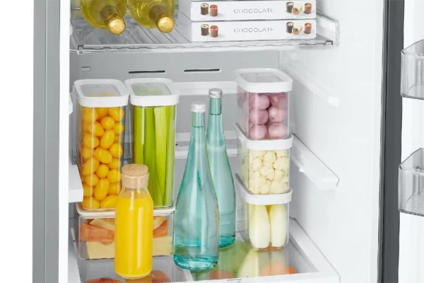 Réfrigérateur Samsung RL38A776ASR Ecoflex avec compartiment congélateur cm. 60 heures 203 - selon 390 - argent – Image 10