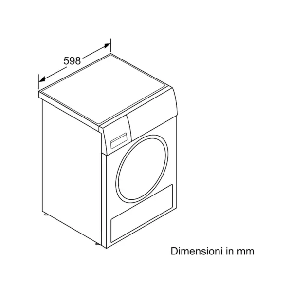 Sèche-linge Bosch WQG235AOIT Série 6 60 cm - 8 kg - blanc- Nouveau- Neuf – Image 6