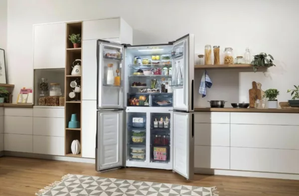 Gorenje NRM8182MX Réfrigérateur pose libre avec congélateur cm. 80 heures 181 - selon 427 - acier inoxydable – Image 7