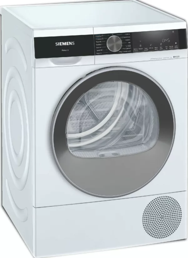 Sèche-linge pompe à chaleur Siemens WQ45G2A0IT Iq500 - capacité 9 kg - blanc- Nouveau- Neuf