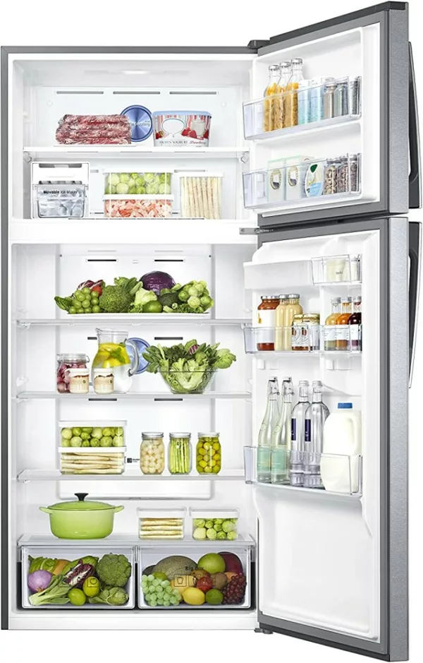 Samsung RT62K7115SL/ES 7000 Réfrigérateur pose libre avec congélateur cm. 84 h 186 - litres 620 - argent – Image 4