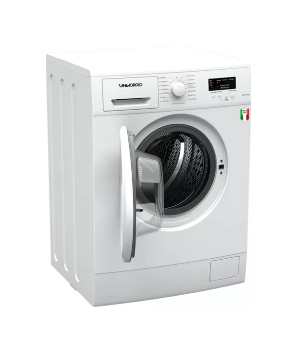 Machine à laver Sangiorgio SG812 Essentiel G cm. 60 - capacité 8 kg - blanc – Image 2