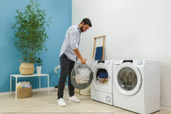 Candy RO4H7A1TCEX-S Sèche-linge à pompe à chaleur Rapidó cm. 60 - capacité 7 kg - blanc- Nouveau- Neuf – Image 6