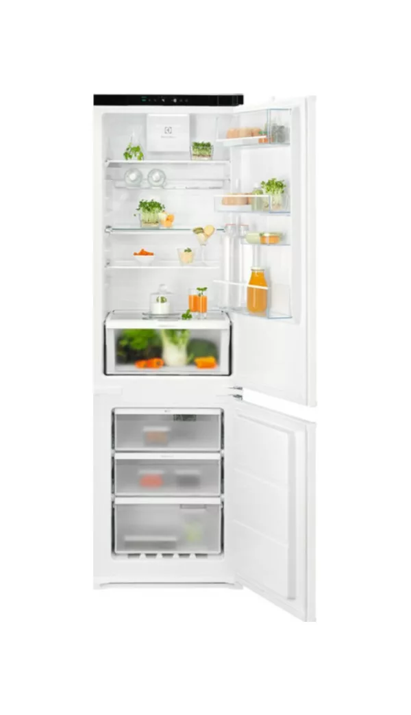 Réfrigérateur encastrable Electrolux LNG7TE18S Série 700 avec congélateur cm. 56 heures 178-l. 256 - blanc