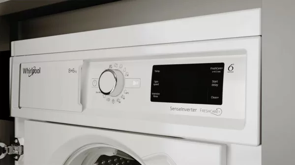 Whirlpool BI WDWG 861485 EU Lave-linge/sèche-linge encastrable cm. 60 - capacité de lavage 8 kg - capacité de séchage 6 kg – Image 4