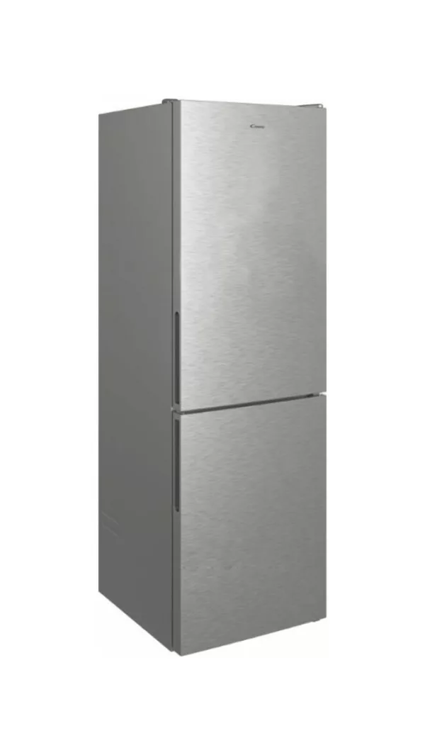 Candy CCE4T618EX Fresco Réfrigérateur pose libre avec congélateur cm. 60 heures 185 - litre 341 – acier inoxydable – Image 4
