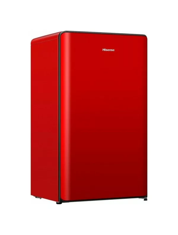 Hisense RR106D4CRE Réfrigérateur pose libre avec congélateur – cm. 48 heures. 87 litres. 82 - rouge – Image 2