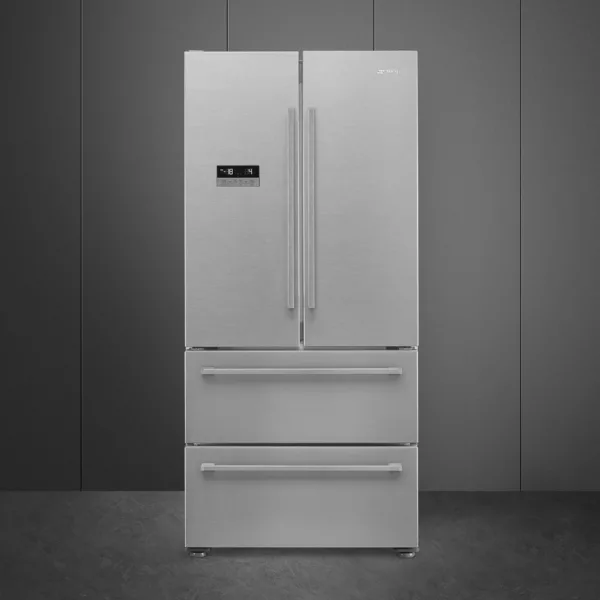 Smeg FQ55FXDE Réfrigérateur universel 4 portes avec congélateur cm. 84 heures. 183 - selon 539 – acier inoxydable – Image 2