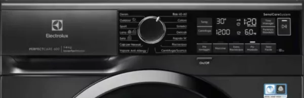 Machine à laver Electrolux EW6S306BL Série 600 Sensicare cm. 60 – capacité 6 kg – argent foncé – Image 2