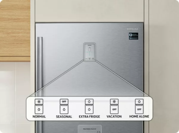 Samsung RT62K711RSL/ES Série 7000 Ai Réfrigérateur pose libre avec congélateur cm. 84 heures. 186 - selon 620 - argent – Image 8