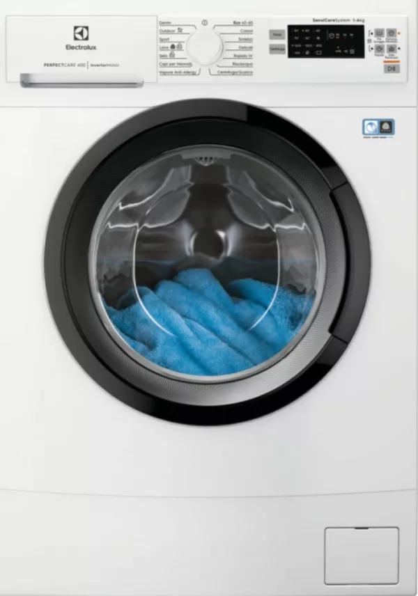 Machine à laver Electrolux EW6S526B Série 600 Sensicare cm. 60 - capacité 6 kg - blanc