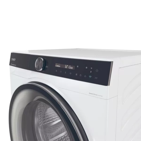 Machine à laver Candy BS 410B10-S Prowash 700 cm. 60 – capacité de charge 10 kg – blanc/noir – Image 5