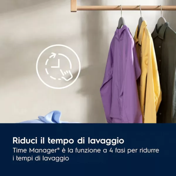 Machine à laver Electrolux EW7F411G Série 700 Steamcare cm. 60 - capacité 11 kg - blanc – Image 5