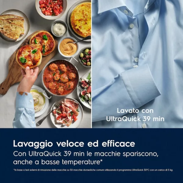 Machine à laver Electrolux EW9F710GCY 900 Perfectcase Purewash cm. 60 - capacité 10 kg - blanc – Image 4