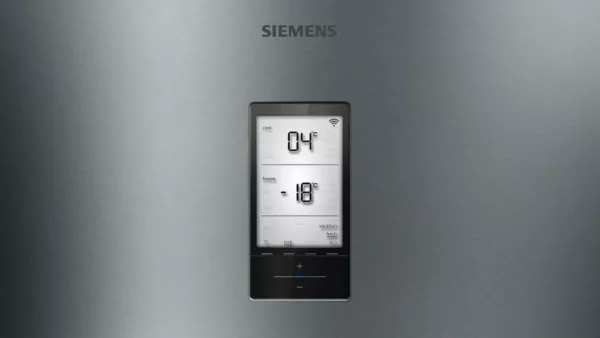 Siemens ZKG39NAIDP Réfrigérateur pose libre avec congélateur cm. 60 heures. 203 - lt. 368 – acier inoxydable brossé anti-traces de doigts – Image 3